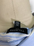 Talbots Blue Top, 2X