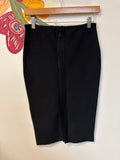 New Gracia Black Pencil Skirt, M