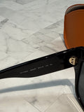 Tory Burch Black TY7184U Sunglasses (retail $210) with Case