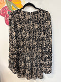 New Entro Black Romper, L