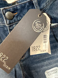 New 1822 Denim Ankle Straight 28" Inseam Jeans, 16