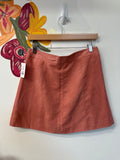 New H&M Pink Snap Front Skirt, 10