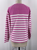 Loft Pink Stripe Top, S