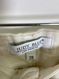 Judy Blue Ivory Denim Shorts, 29 (8)