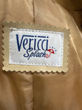 Vericci Genuine Leather with Removable Genuine Fur Hood Jacket, S
