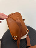 Lauren Conrad Brown Crossbody Bag, 7.5"x5"