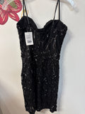B. Darlin Black Sequin Dress, 1/2