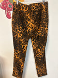 Lucky & Blessed Animal Print Jegging Jeans, L