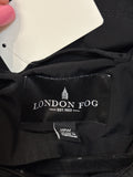 London Fog Black Trench Coat Jacket, 18W