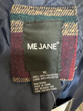 New Me Jane Plaid Jacket, XL