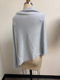 Blue Poncho, One Size