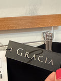 New Gracia Black Pencil Skirt, M