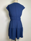 New Be by Chetta B Blue Dress, L