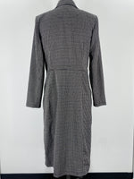 Max Studio Black Print Dress, L
