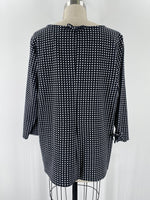 Talbots Black Top, 1X