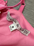Allison and Kelly Pink Romper, M