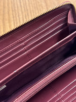 Coach Burgundy Wallet