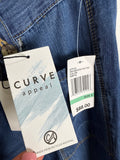 New Curve Appeal 25" Inseam Jeans, 8