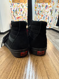 New Vans Black Hi Tops Shoes, 9