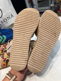 Bottero Tan Sandals, 5.5