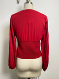 White House Black Market Red Top, 2