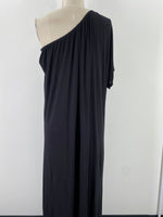 New Ninexis Black One Shoulder Dress, L