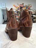 Chocolat Blu Brown Leather Boots, 40 (9)