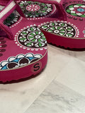 Vera Bradley Pink Flip Flops, 6/7