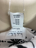 Nicole Miller 100% Linen Top, XL