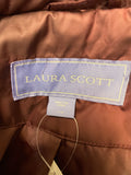 Laura Scott Burgundy Quilted Jacket, L