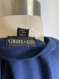 Coco + Carmen Blue Dress, L/XL with Pockets