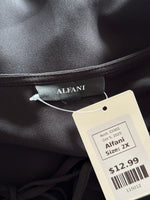Alfani Black Top, 2X