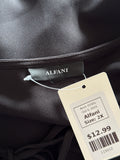 Alfani Black Top, 2X