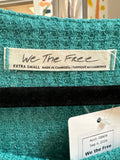 We the Free People Green Oversized Top, XS