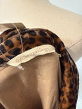 Soft Surroundings Animal Print Top, L Petite
