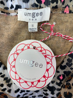 New Umgee Animal Print Tunic Top, S