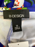 B Design Snowman Dress, 1X