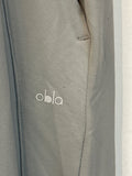 Obla Gray Drawstring Athletic Joggers, XL