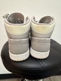 Nike Air Jordan 1 Mid College Grey Shoes, MENS 10.5