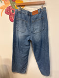 Lucky Brand Wide Leg Crop 25" Inseam Jeans, 10