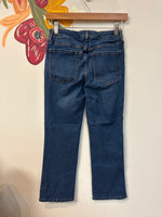 Chaps Mid Rise Crop Kick Jeans, 4