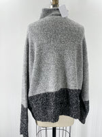 Elie Tahari Gray Sweater, L