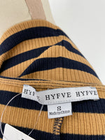 Hyfve Stripe Cropped Top, S