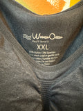 New Woman Ocean Black Instashaper Cami Top, XXL