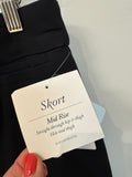 New Croft & Barrow Black Skort Skirt, L
