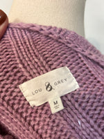 Lou & Grey Purple Sweater, M