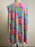 Belle Kim Gravel Pink Top, 3X