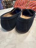 Lands End Blue Suede Loafers, 8.5 Wide