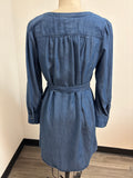 Loft Chambray Dress, M