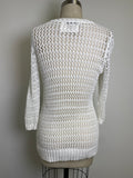 Christopher & Banks White Sweater, S Petite